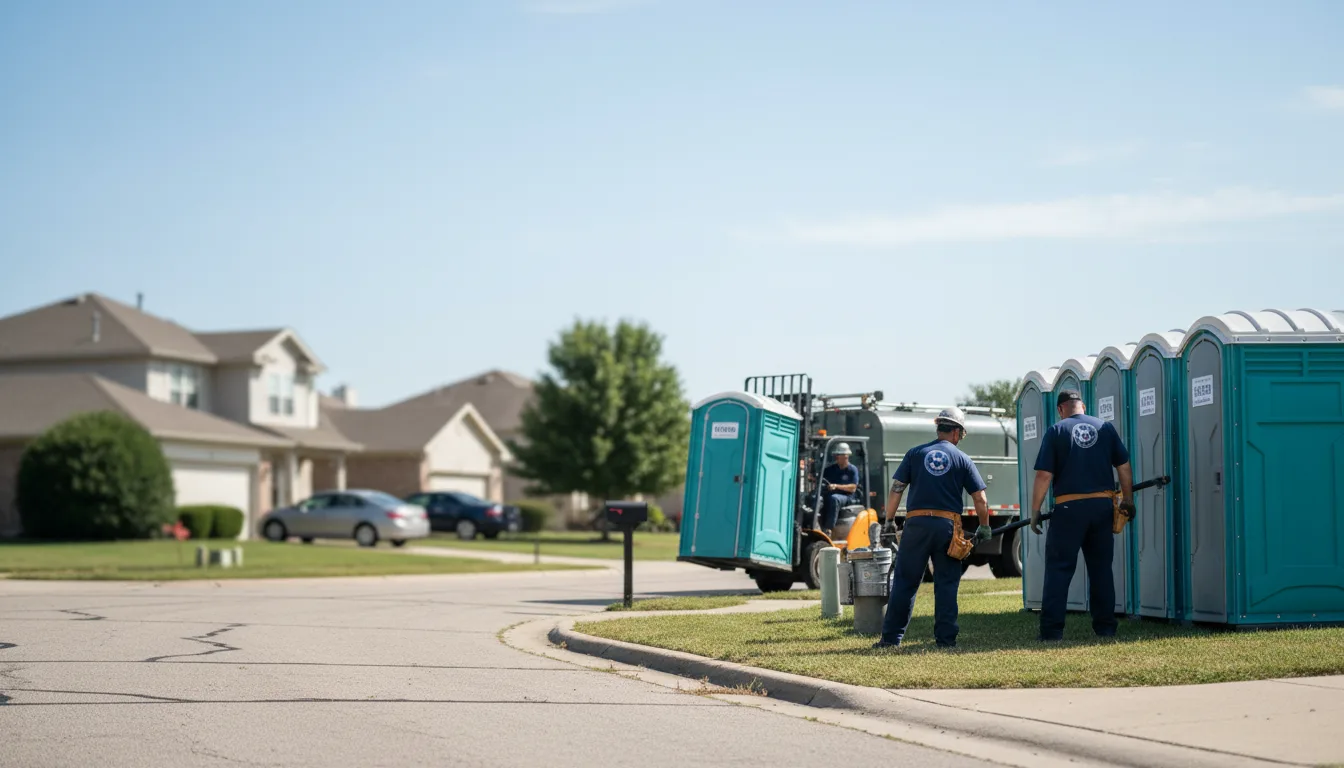 Porta Potty Rental in Hubertus, WI near me